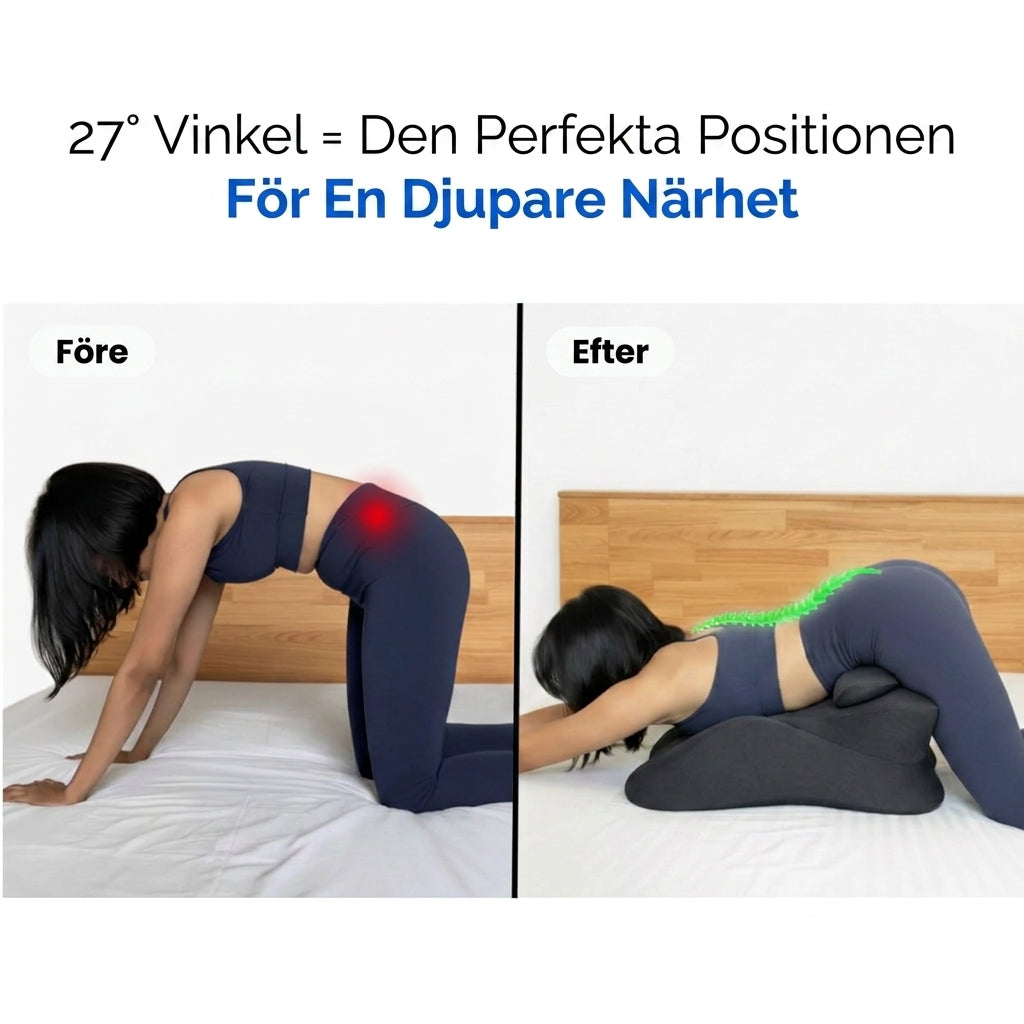 Vattentät intimkudde med stöd, bekväm i alla ställningar