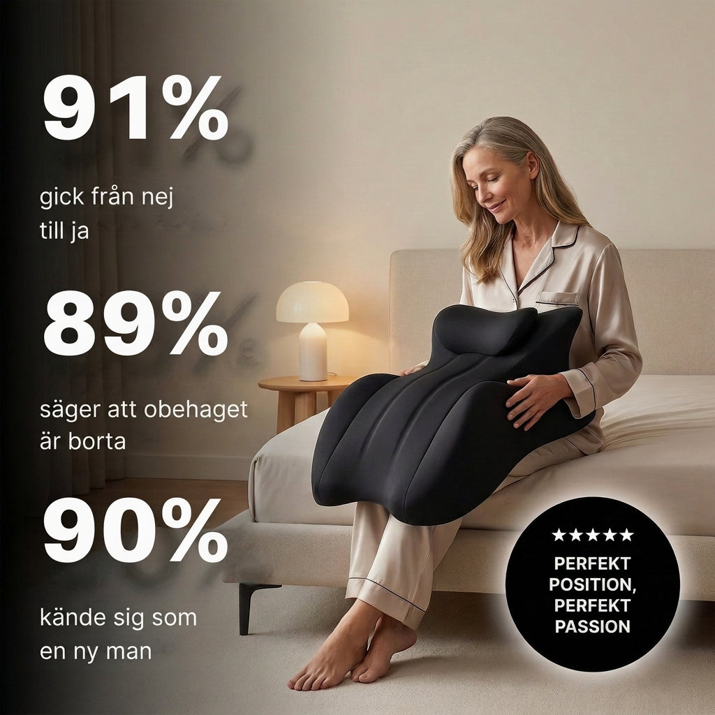 Vattentät intimkudde med stöd, bekväm i alla ställningar