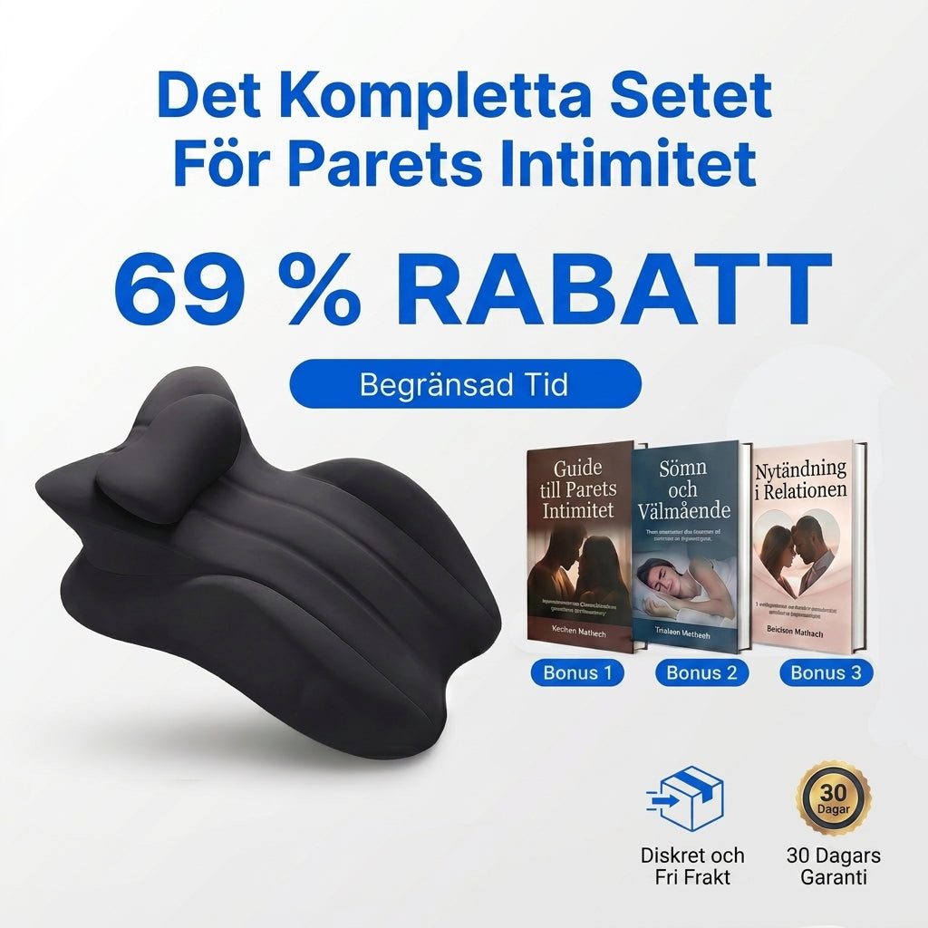 Vattentät intimkudde med stöd, bekväm i alla ställningar