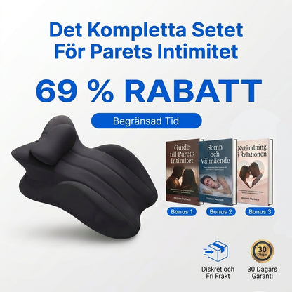 Vattentät intimkudde med stöd, bekväm i alla ställningar