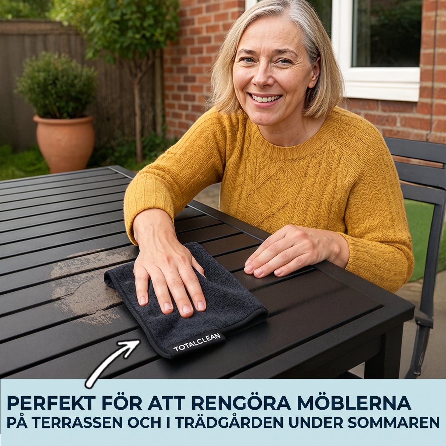 TotalClean - Mikrofiberduk XXL