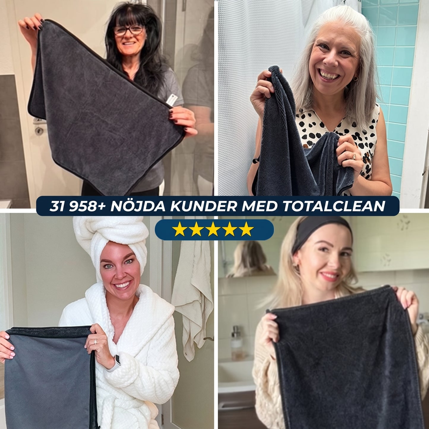 TotalClean - Mikrofiberduk XXL