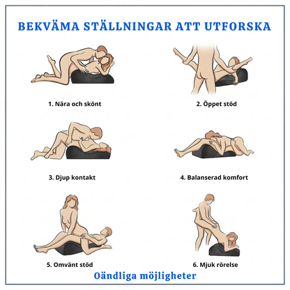 Vattentät intimkudde med stöd, bekväm i alla ställningar
