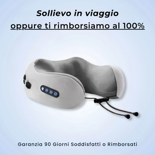 ViaggioRix — Cuscino da Viaggio Massaggiante 3-in-1